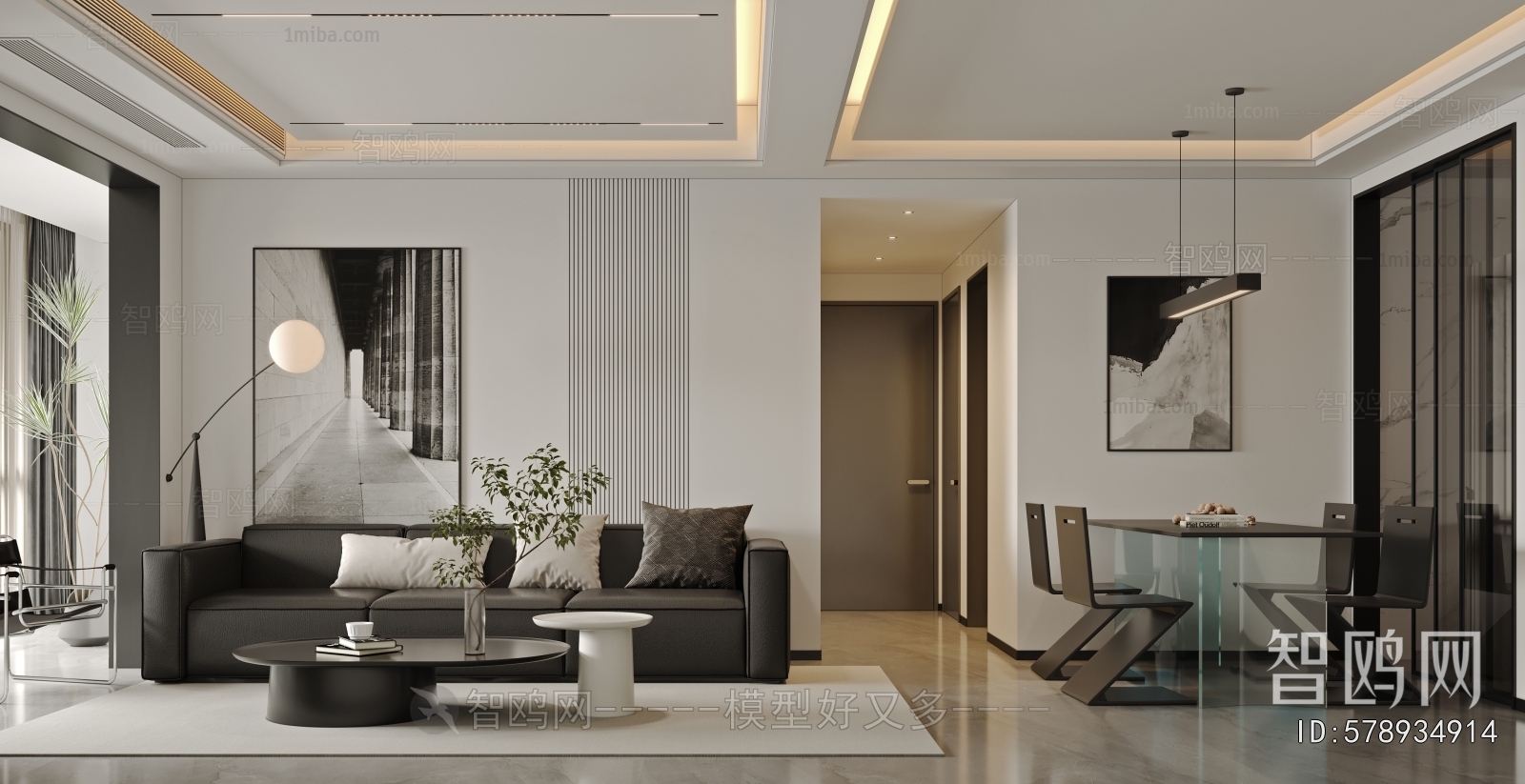 Modern A Living Room