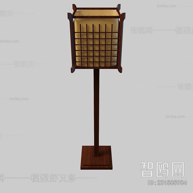 New Chinese Style Floor Lamp