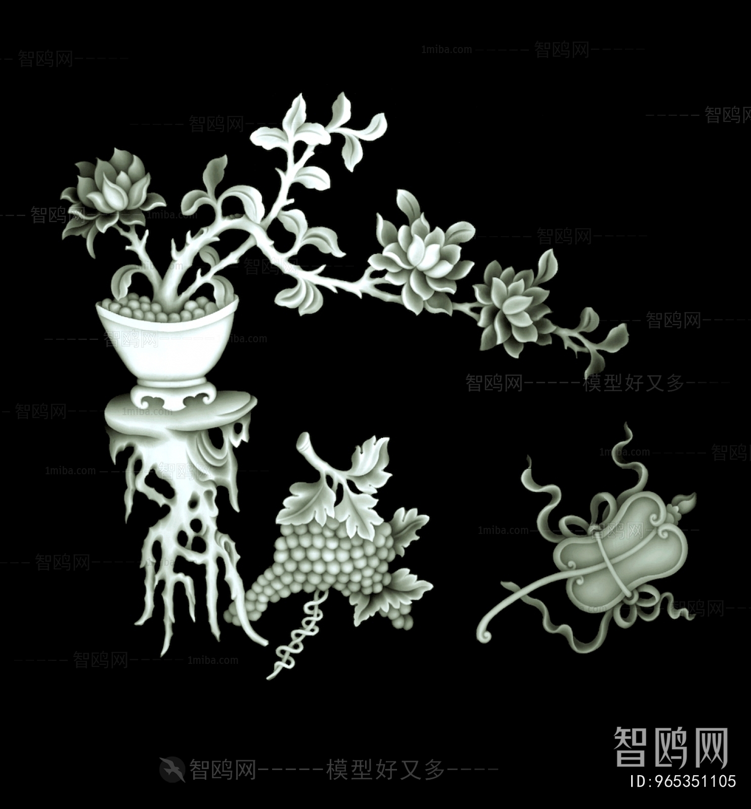 Bump Black And White