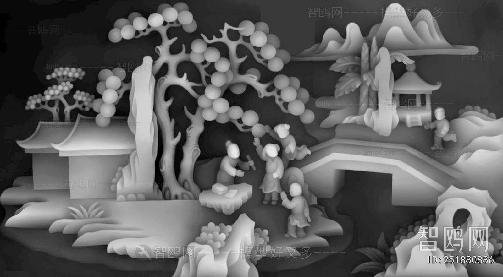 Bump Black And White