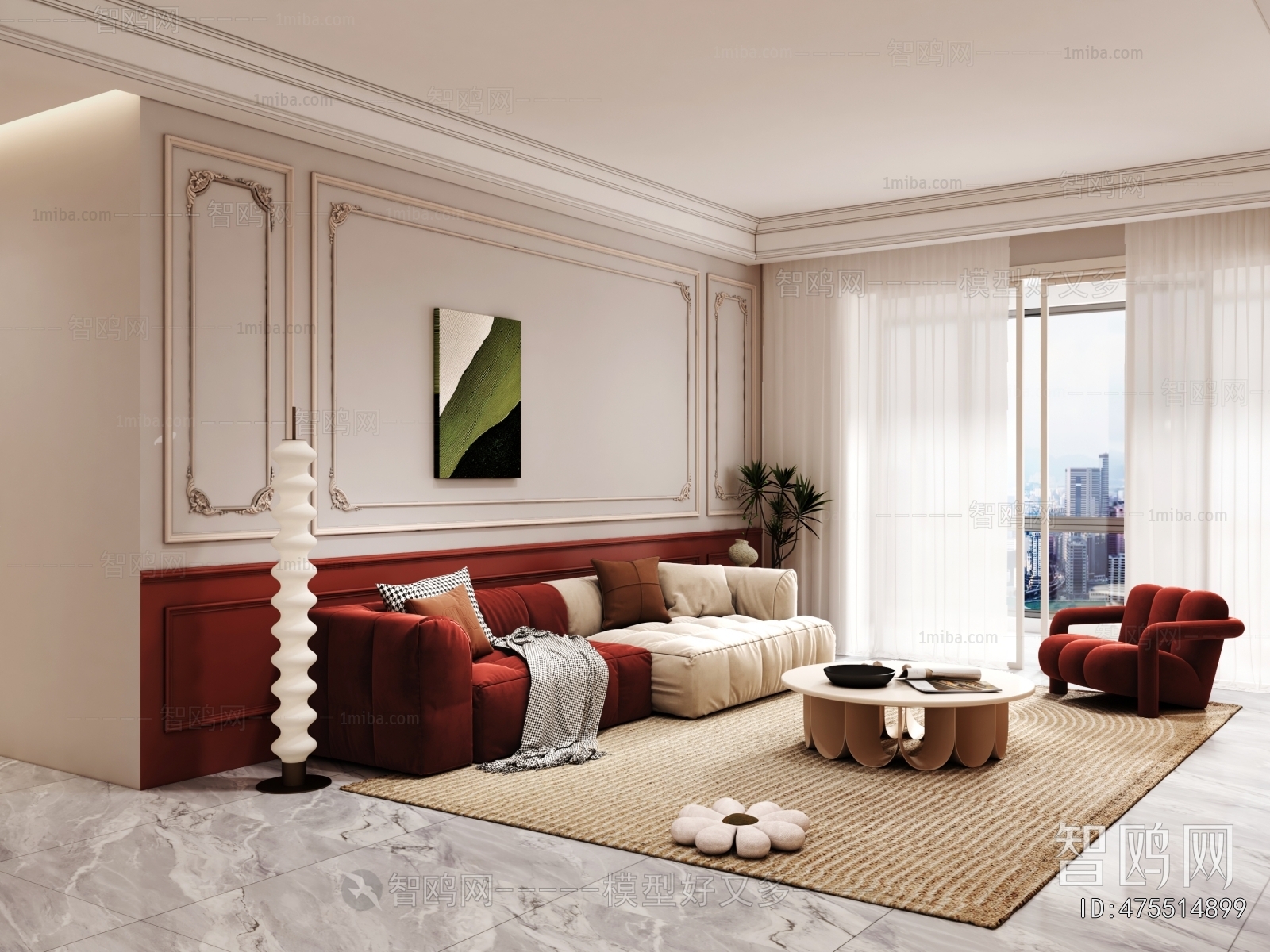 French Style A Living Room