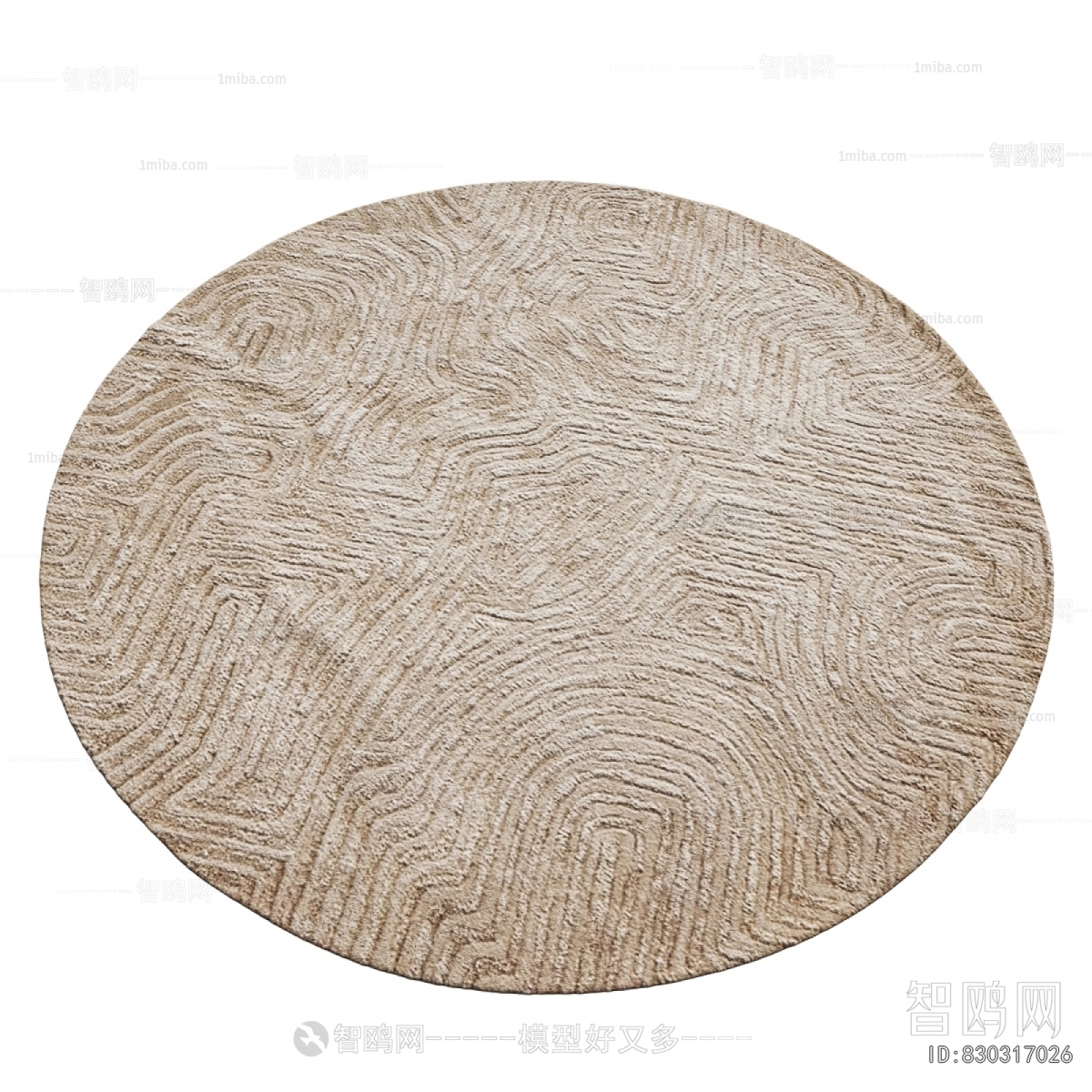 Modern Circular Carpet