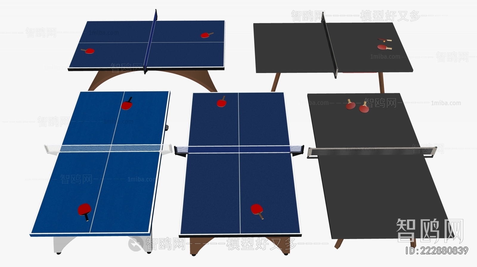 Modern Table-tennis Table