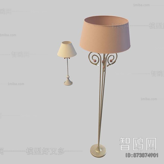 European Style Floor Lamp