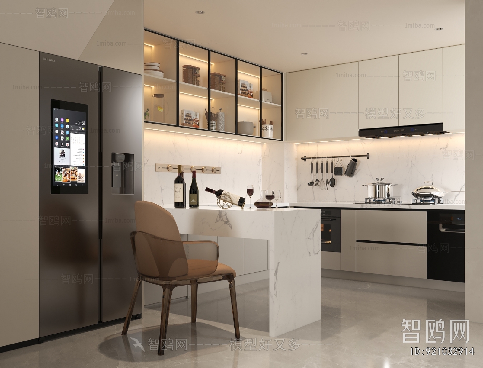 Modern Open Kitchen
