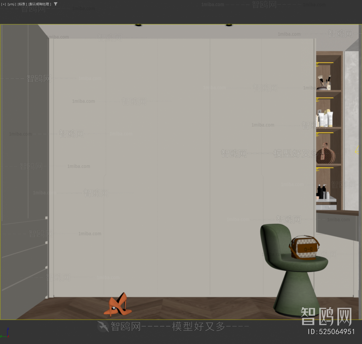 Modern Clothes Storage Area