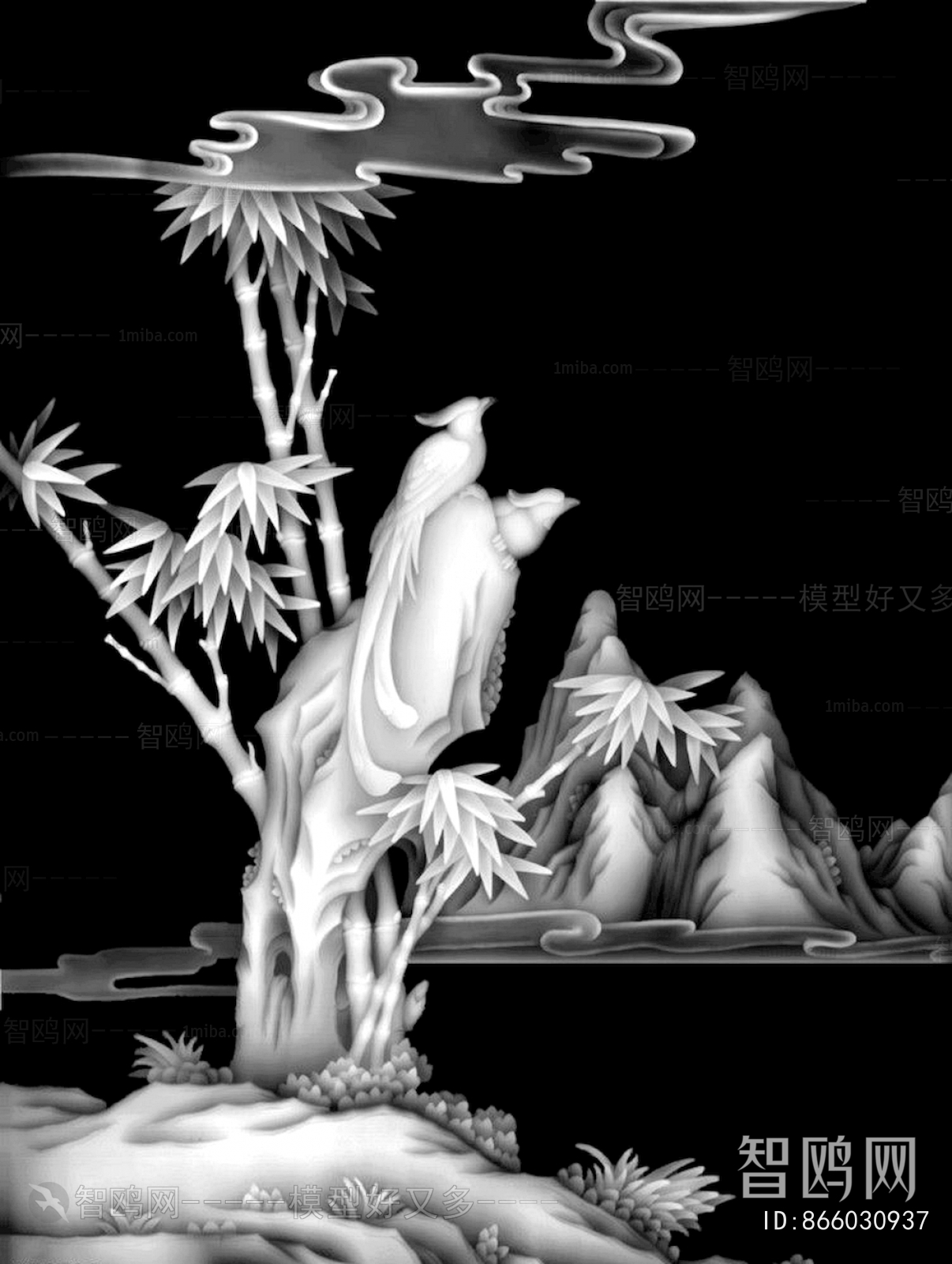 Bump Black And White