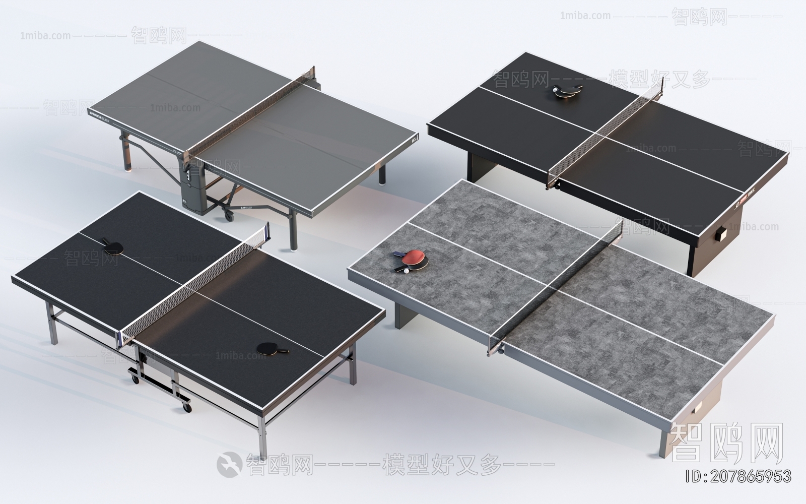 Modern Table-tennis Table