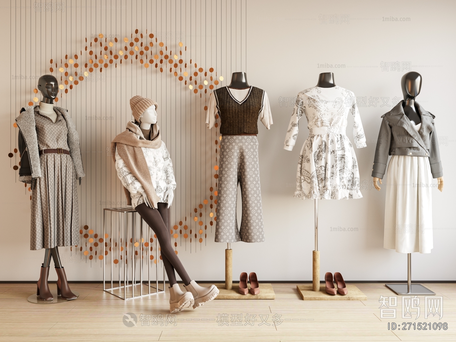 Modern Fashion Model