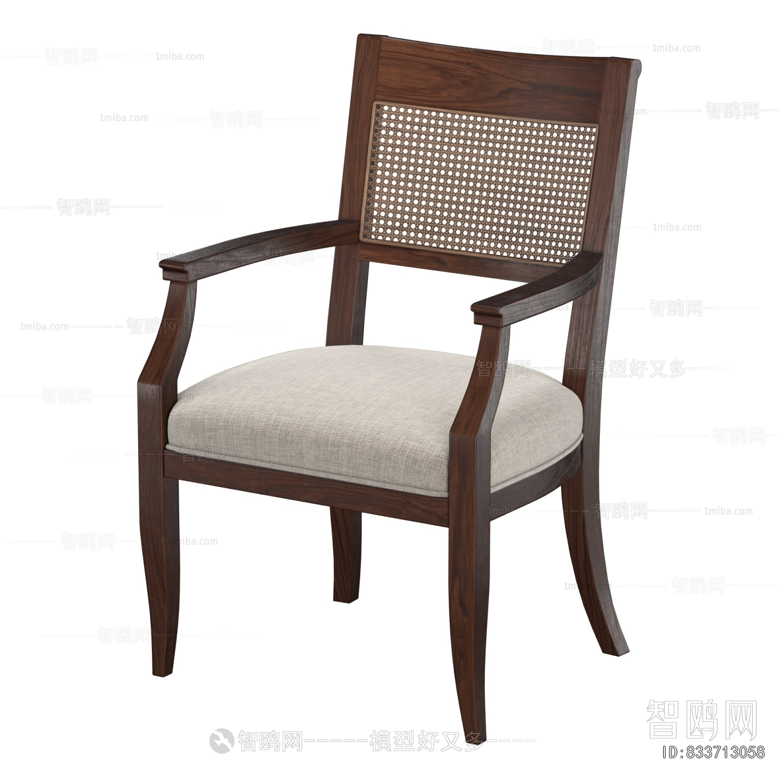 Wabi-sabi Style Lounge Chair