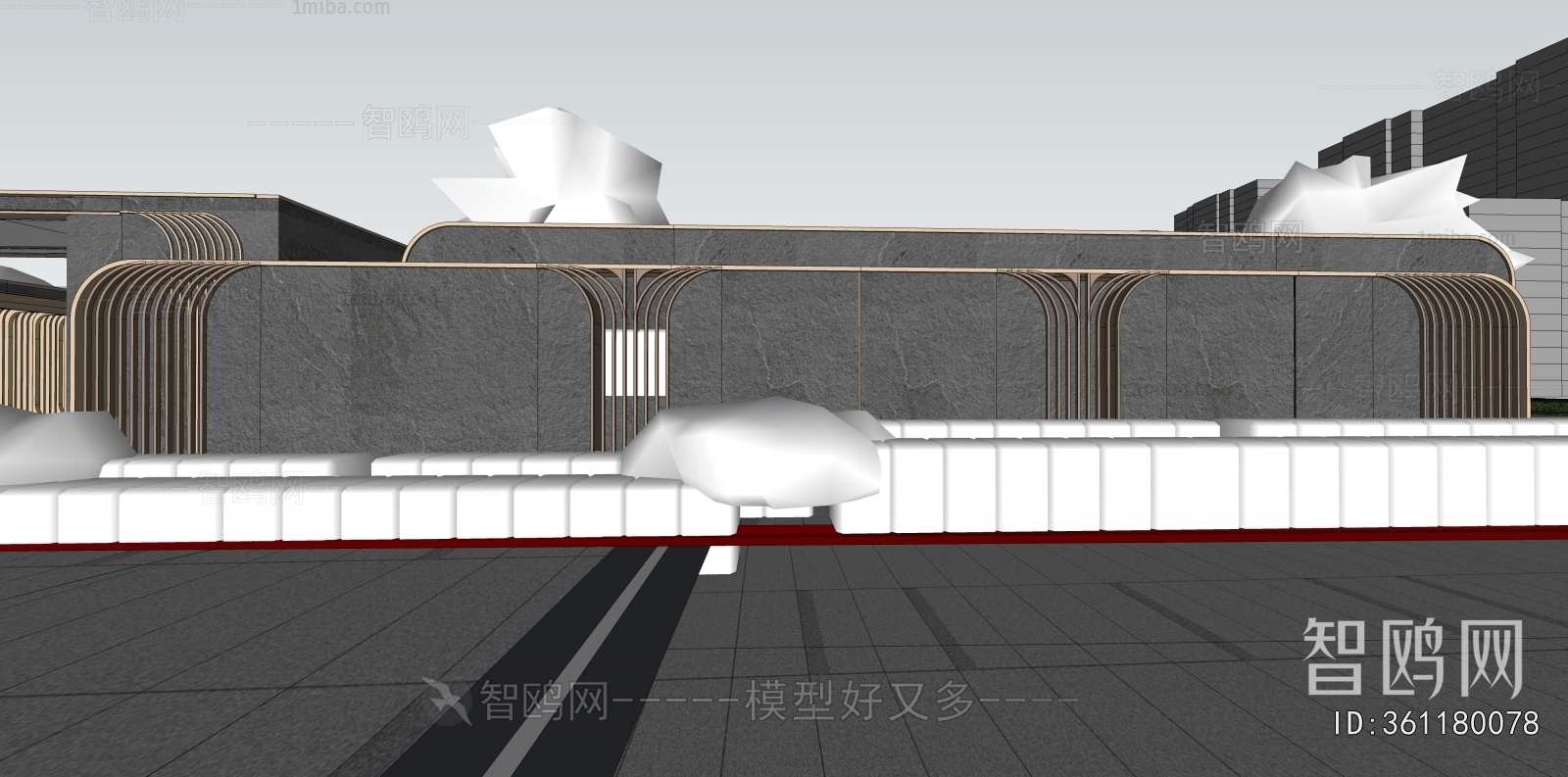 Modern Landscape Wall