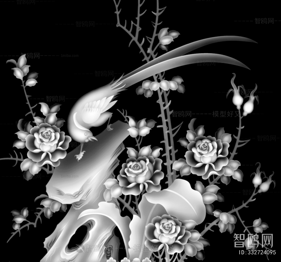 Bump Black And White