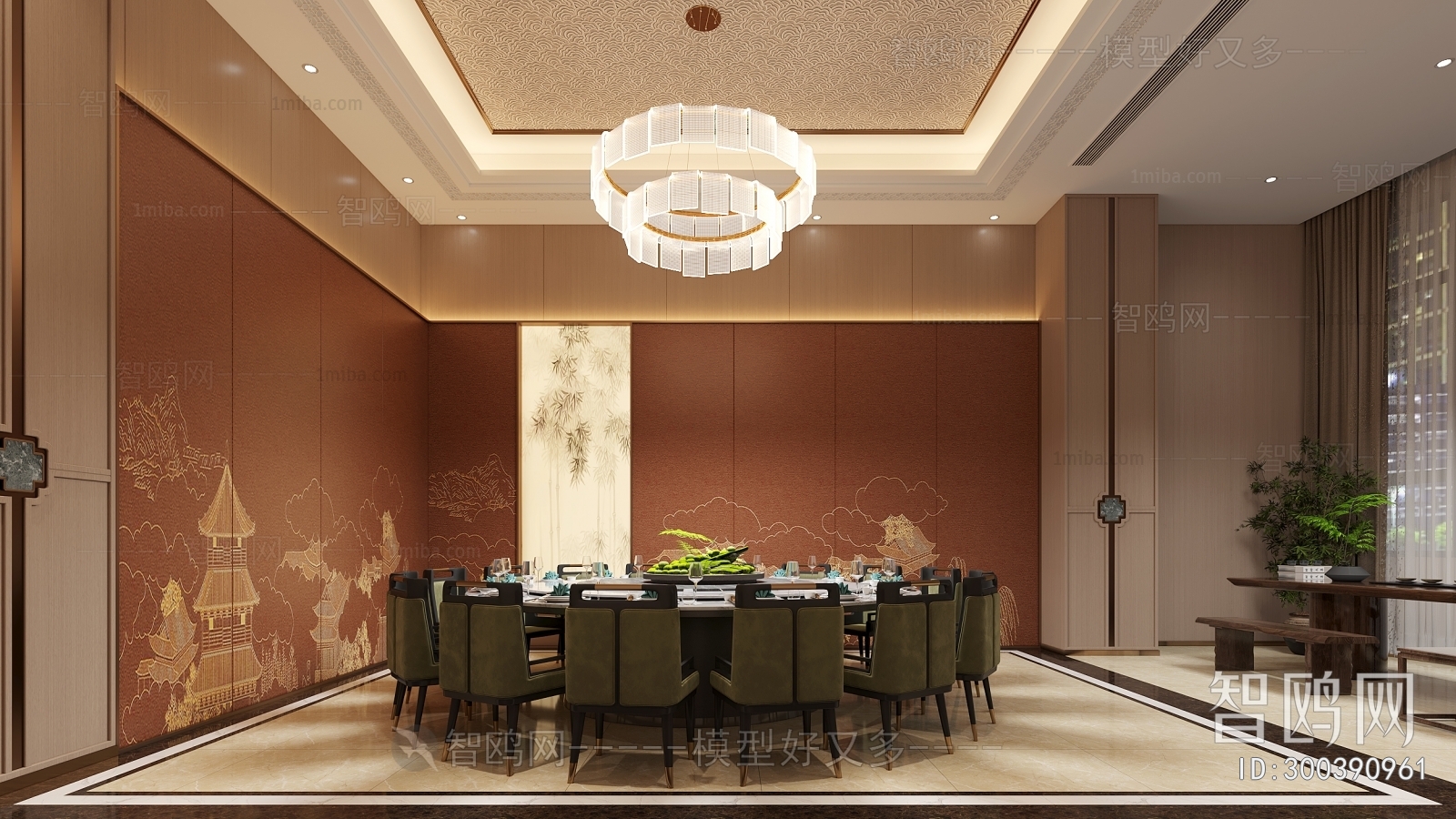 New Chinese Style Restaurant Box