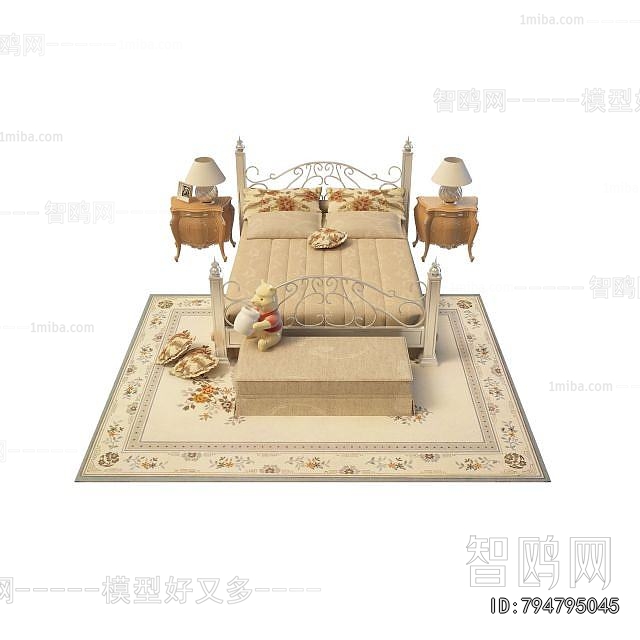 European Style Double Bed