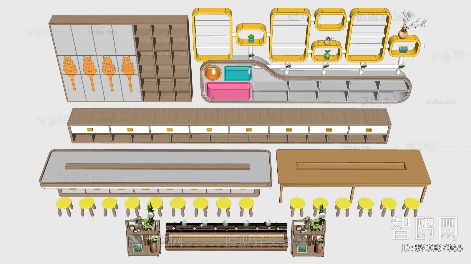 Modern Children's Table/chair