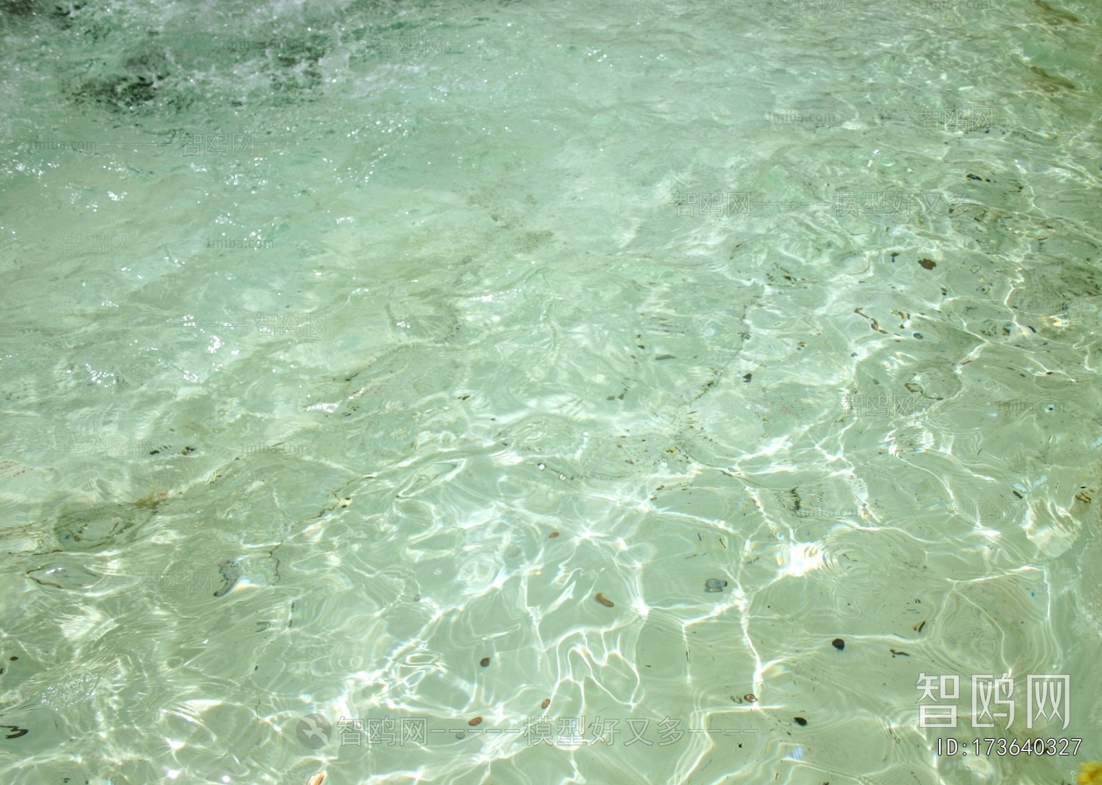 水波纹水景