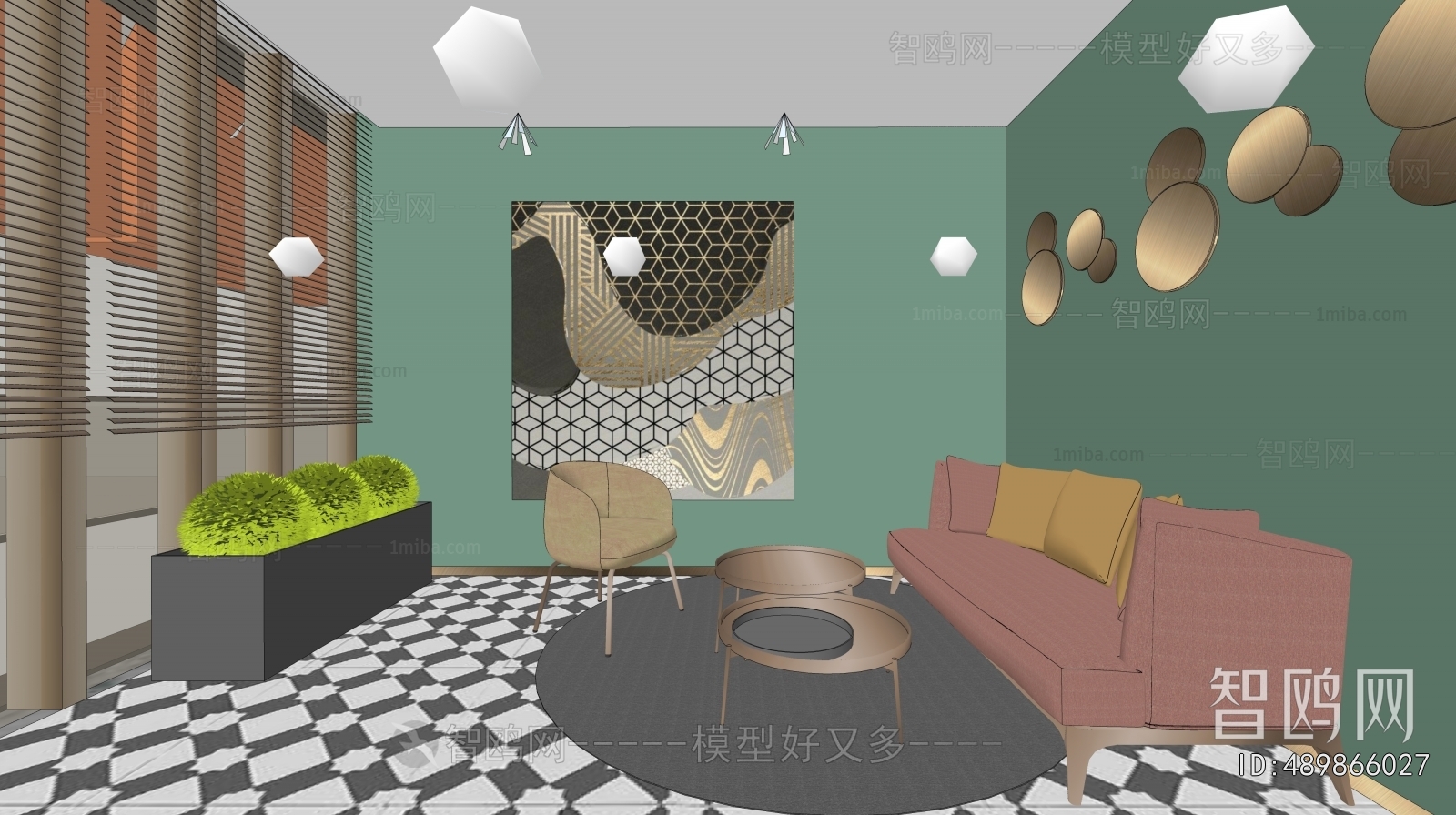 Modern Reception Room