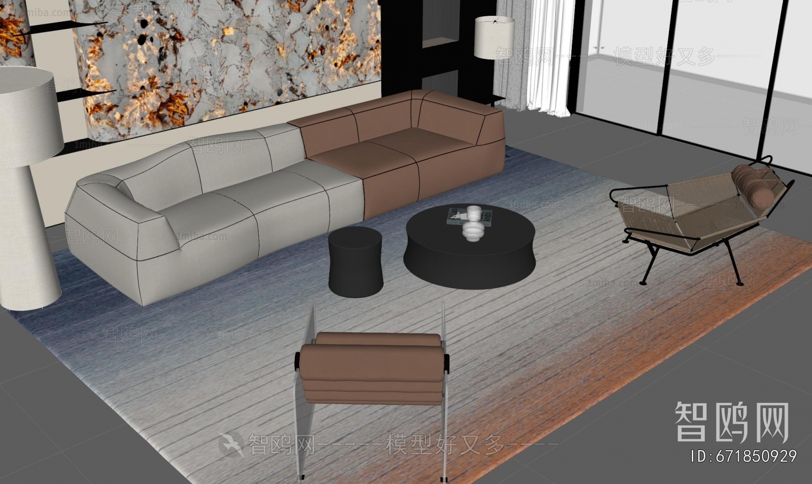 Modern Sofa Combination