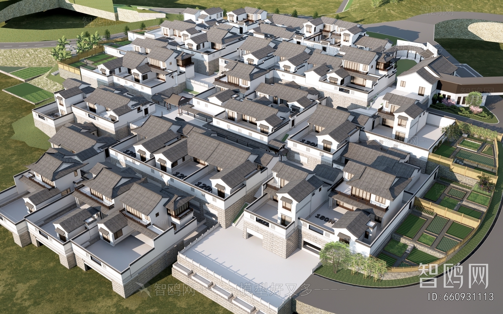 New Chinese Style Residential Building