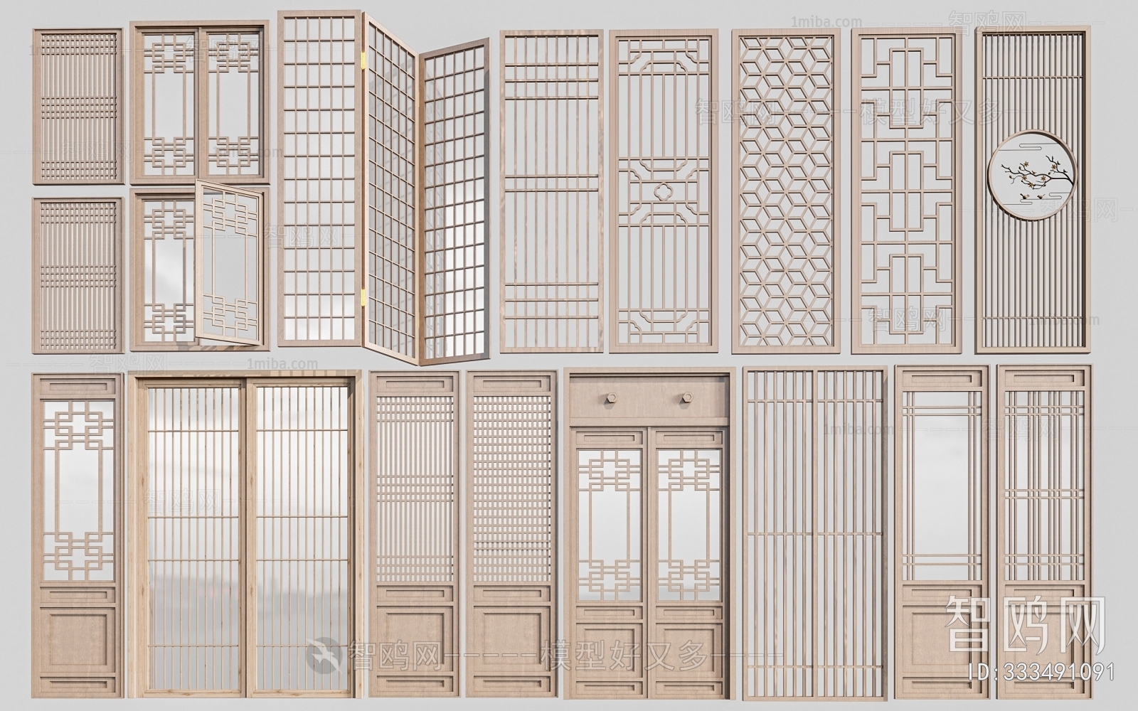 New Chinese Style Door