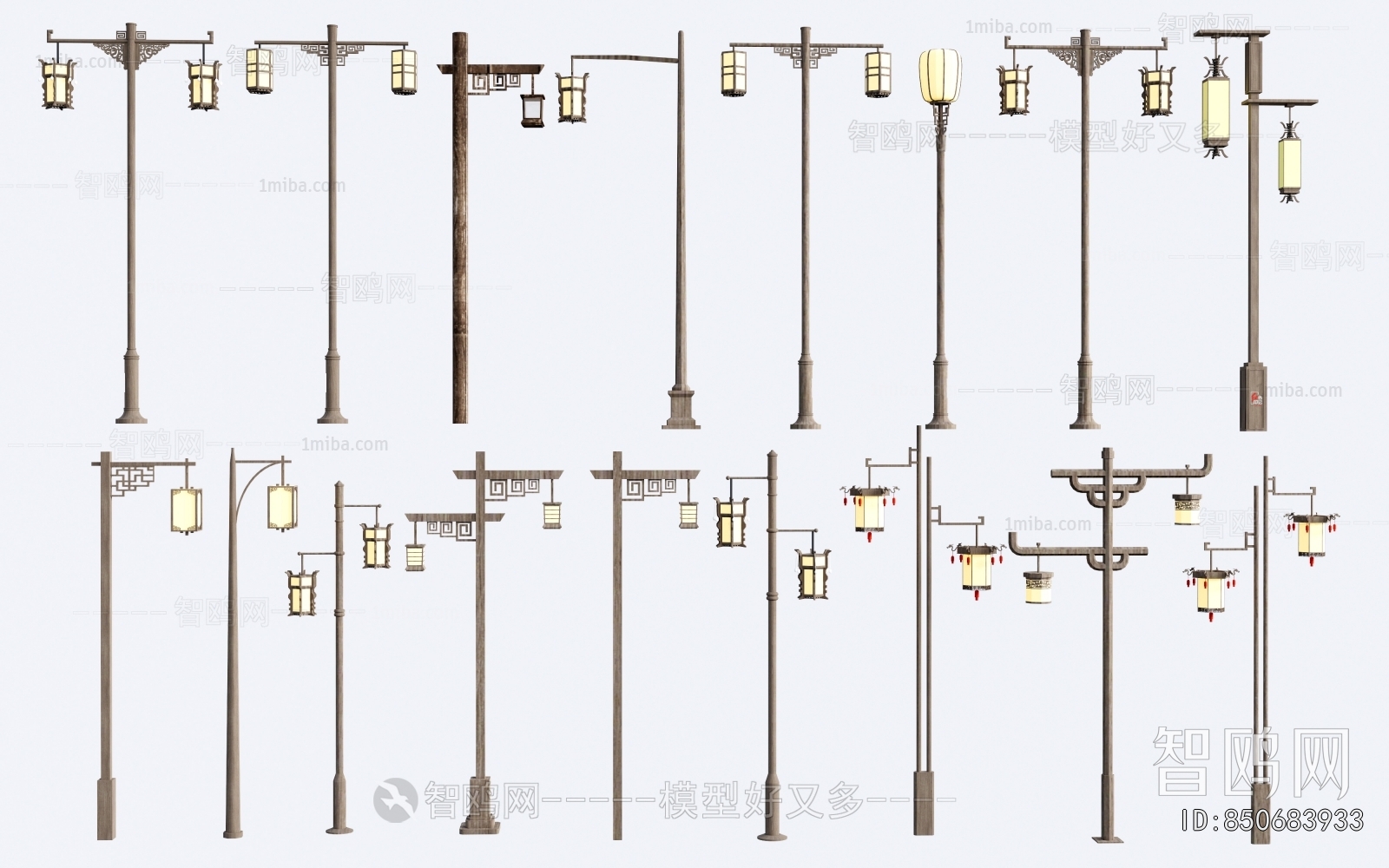 New Chinese Style Outdoor Light