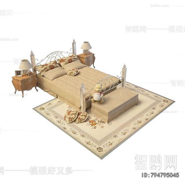 European Style Double Bed