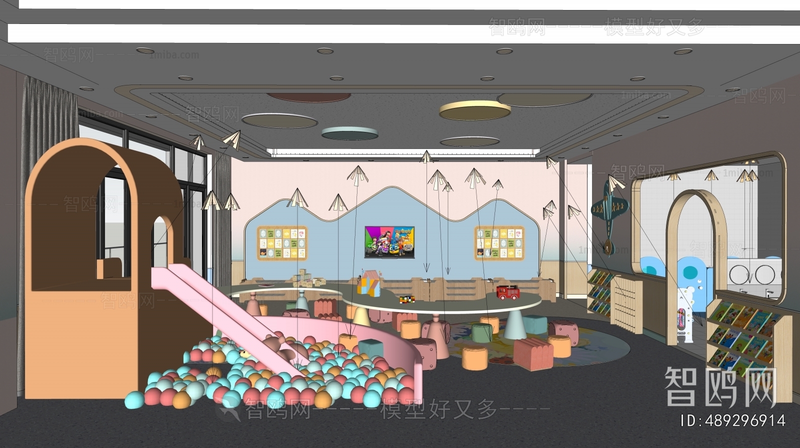 Modern Children's Playroom