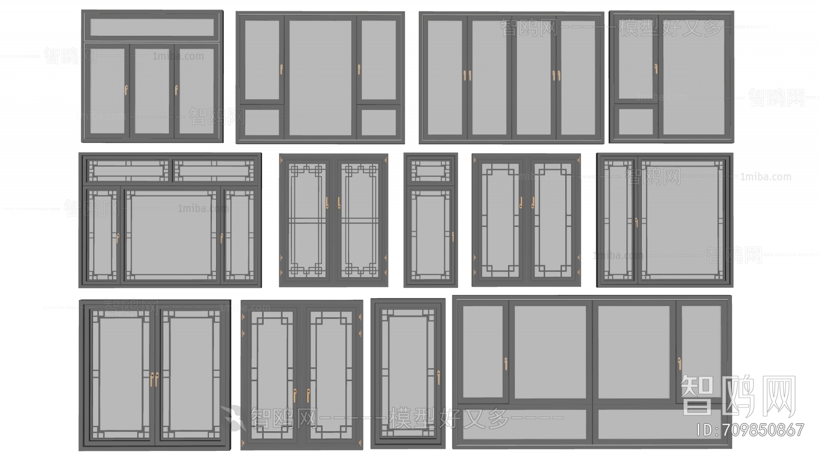 New Chinese Style Window