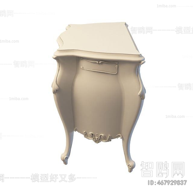 European Style Bedside Cupboard