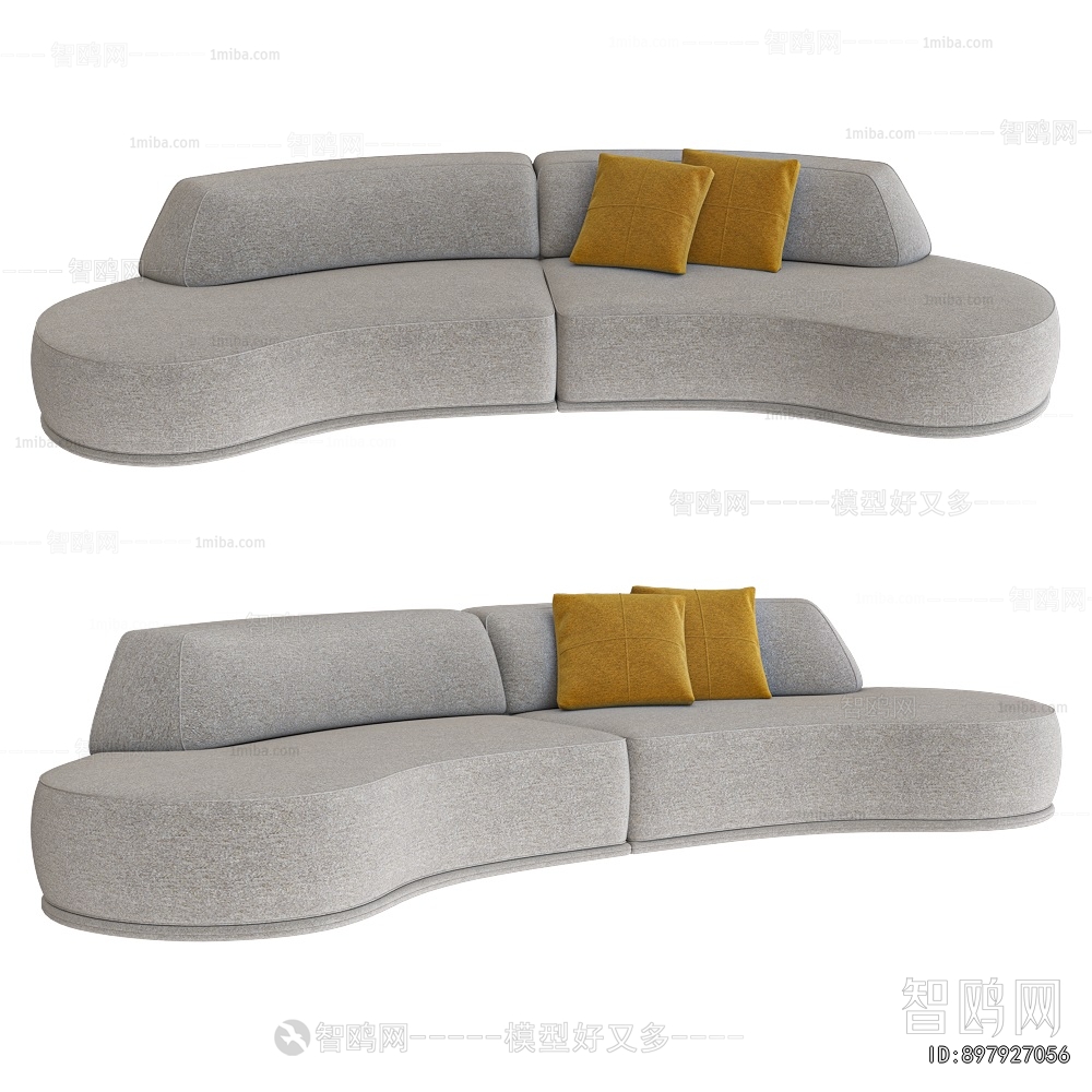 Modern Curved Sofa