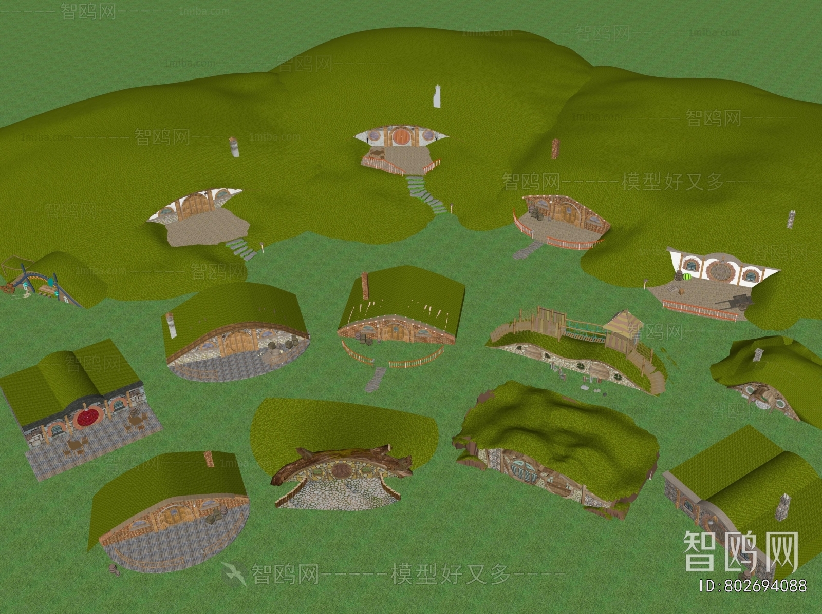 Modern Cartoon House