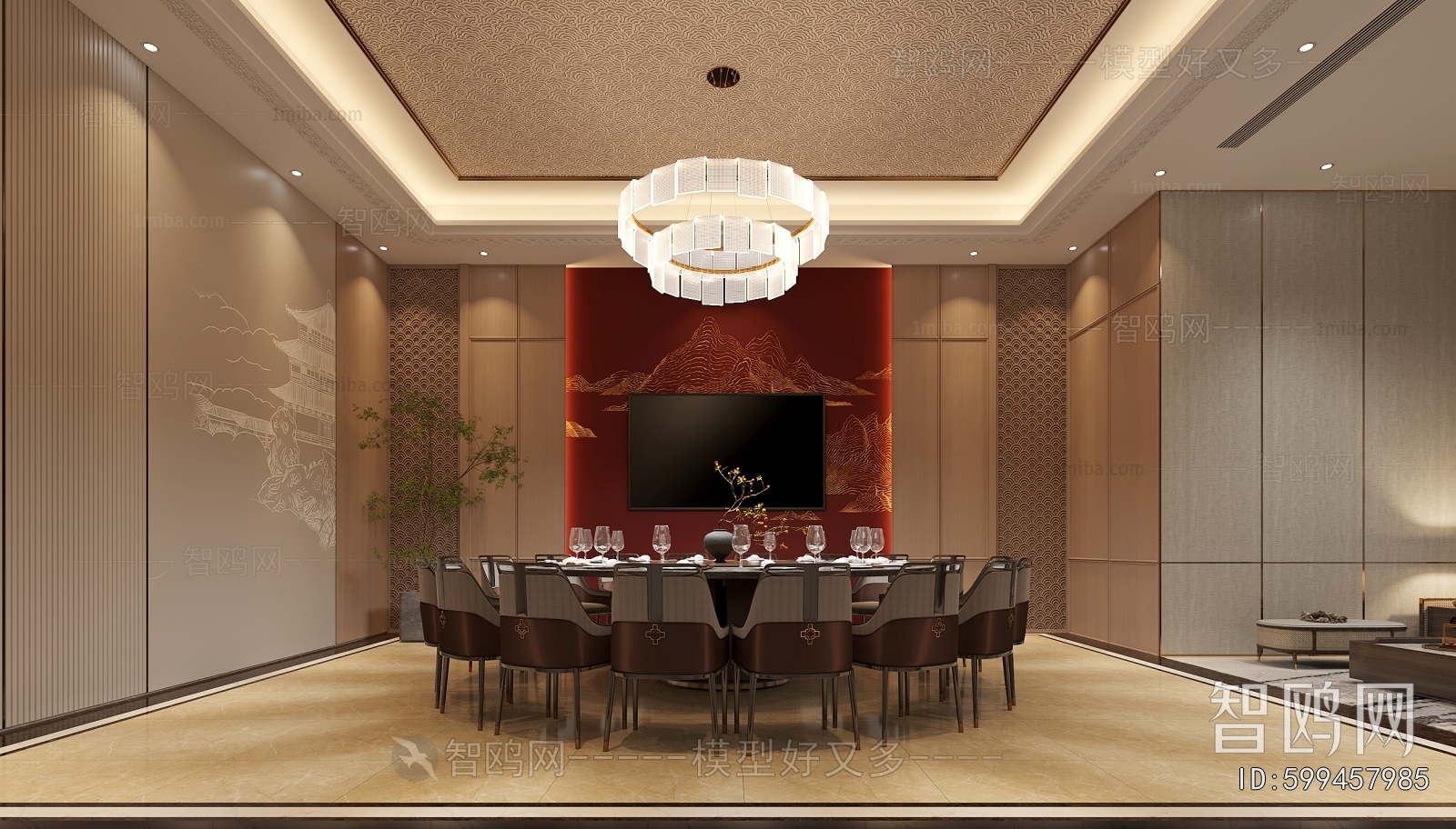 New Chinese Style Restaurant Box