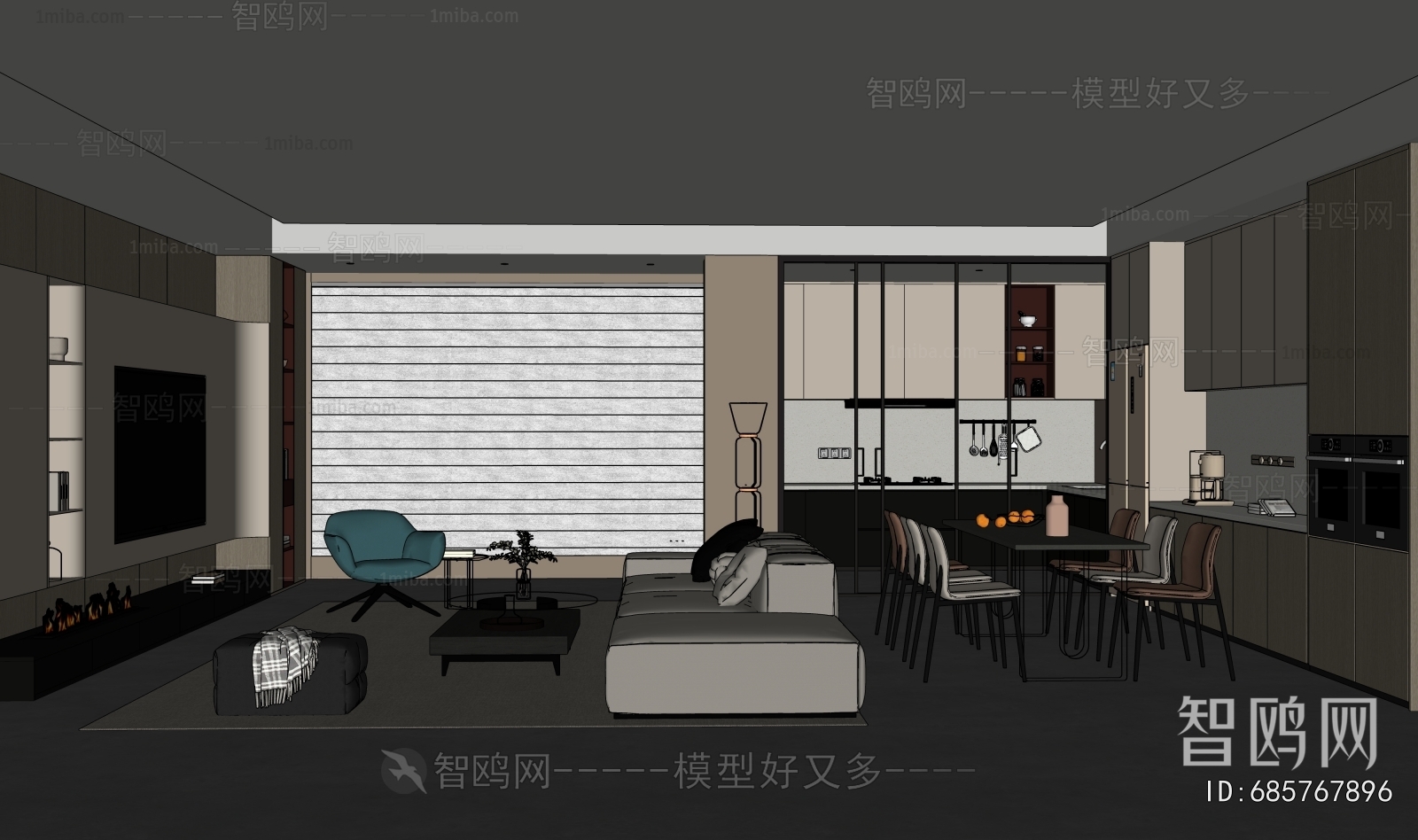 Modern A Living Room