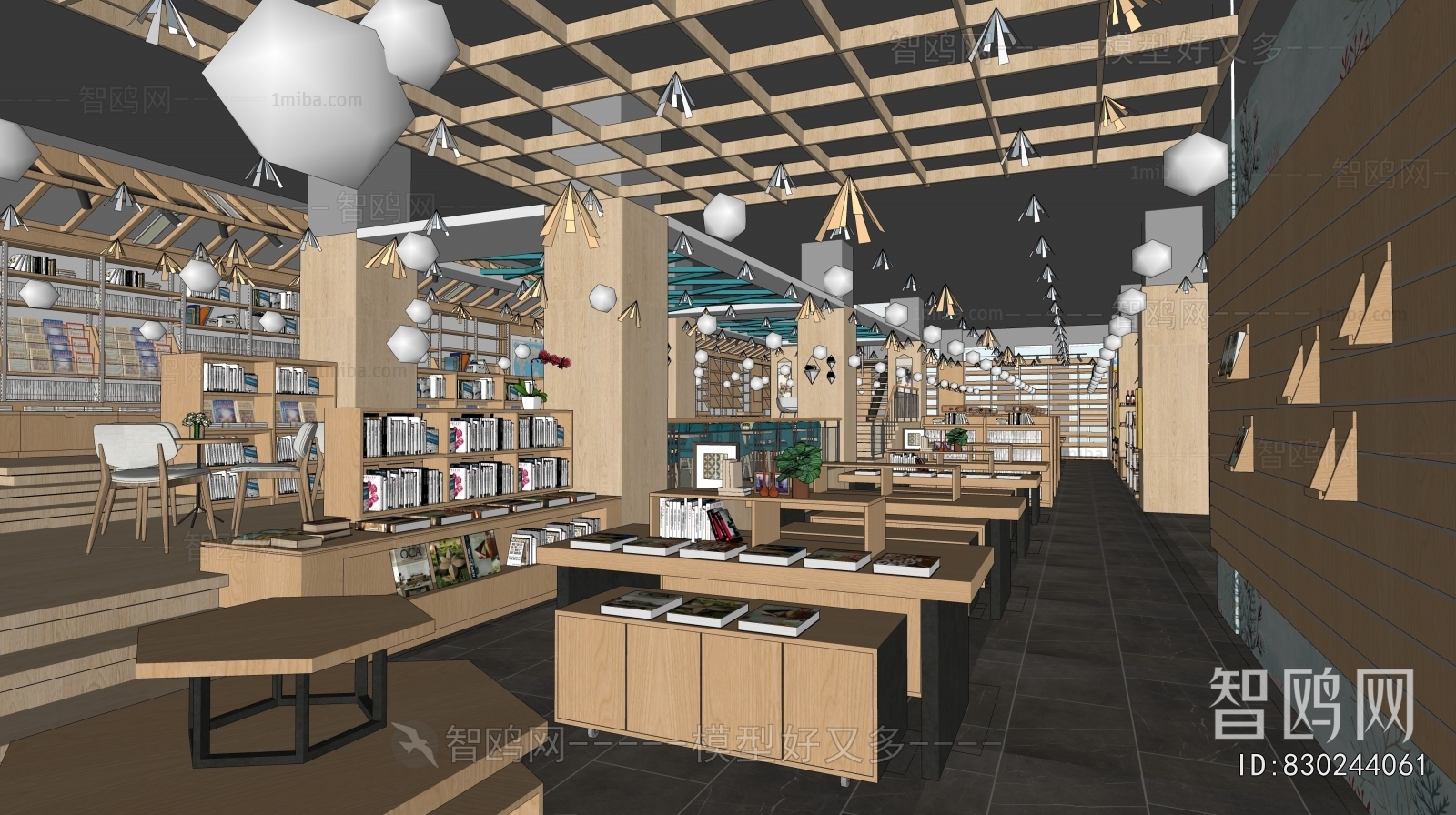 Modern Bookstore Book Bar