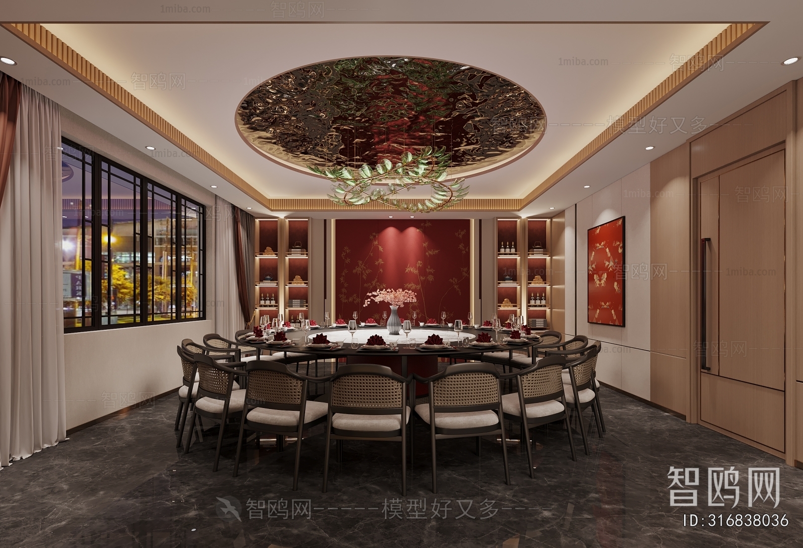 New Chinese Style Restaurant Box