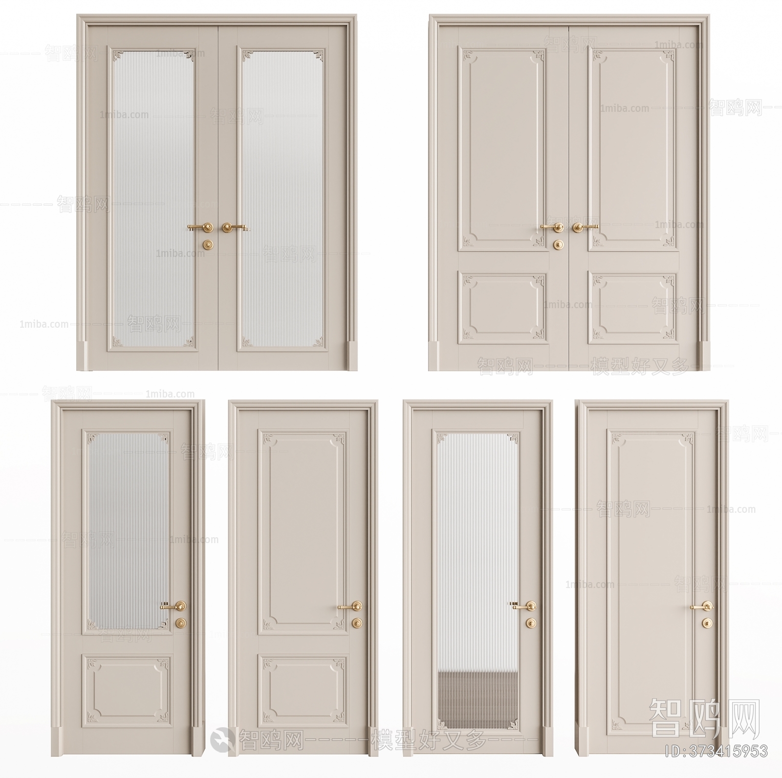 French Style Single Door