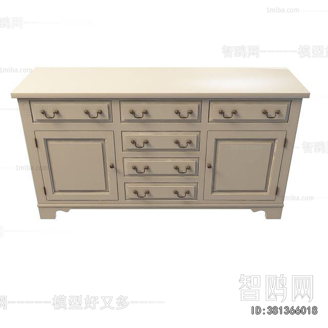 European Style Side Cabinet