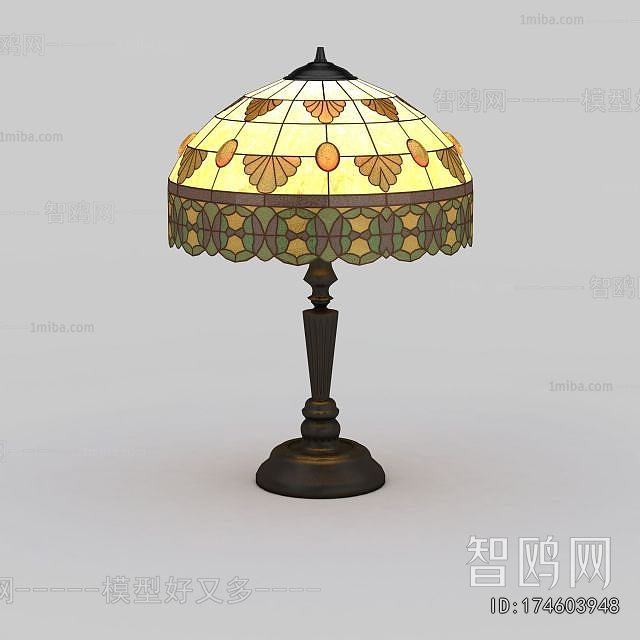Mediterranean Style Table Lamp