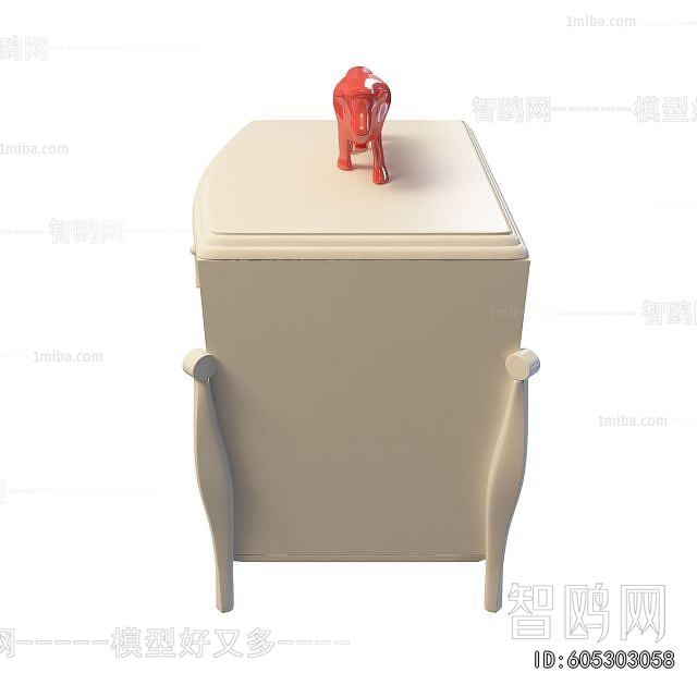 European Style Bedside Cupboard