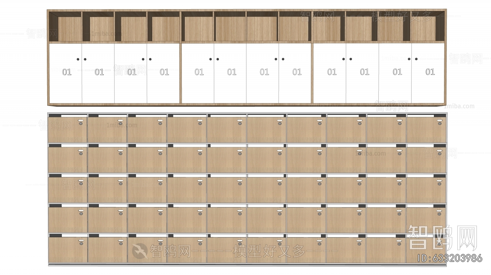 Modern Public Cabinet/lock Cabinet