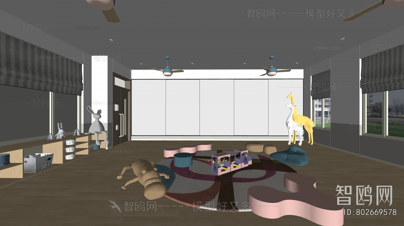 Modern Dance Classroom