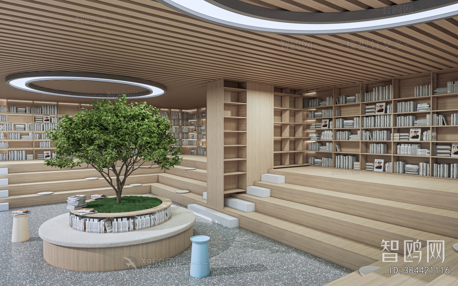 Modern Bookstore Book Bar