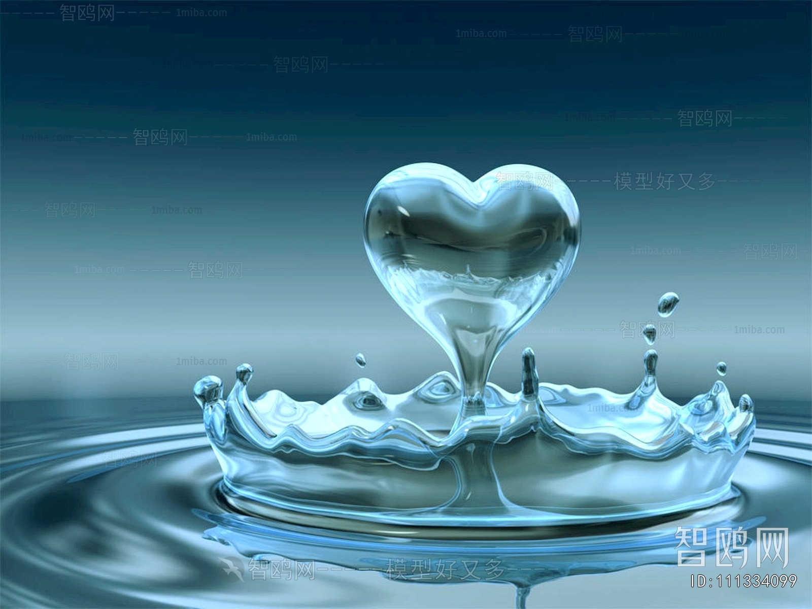 水波纹水景