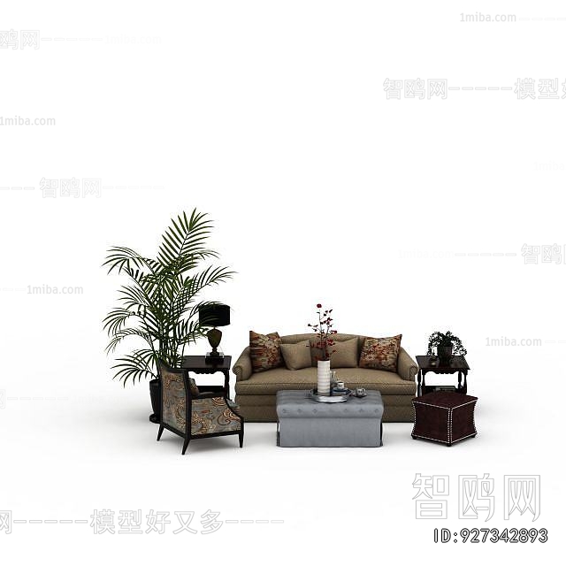 American Style Sofa Combination