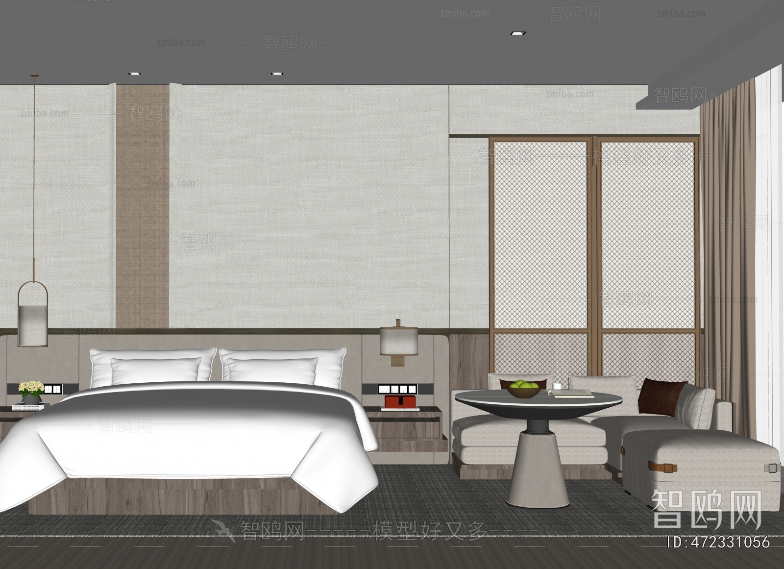 Modern Guest Room