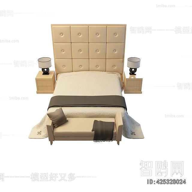 Modern Double Bed