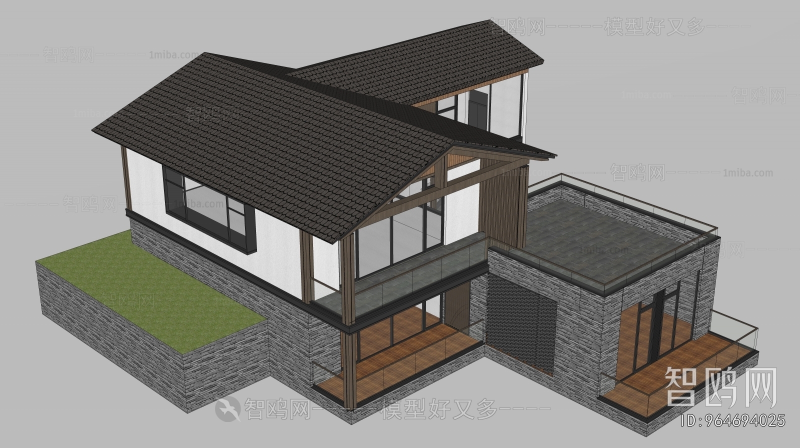 New Chinese Style Detached Villa