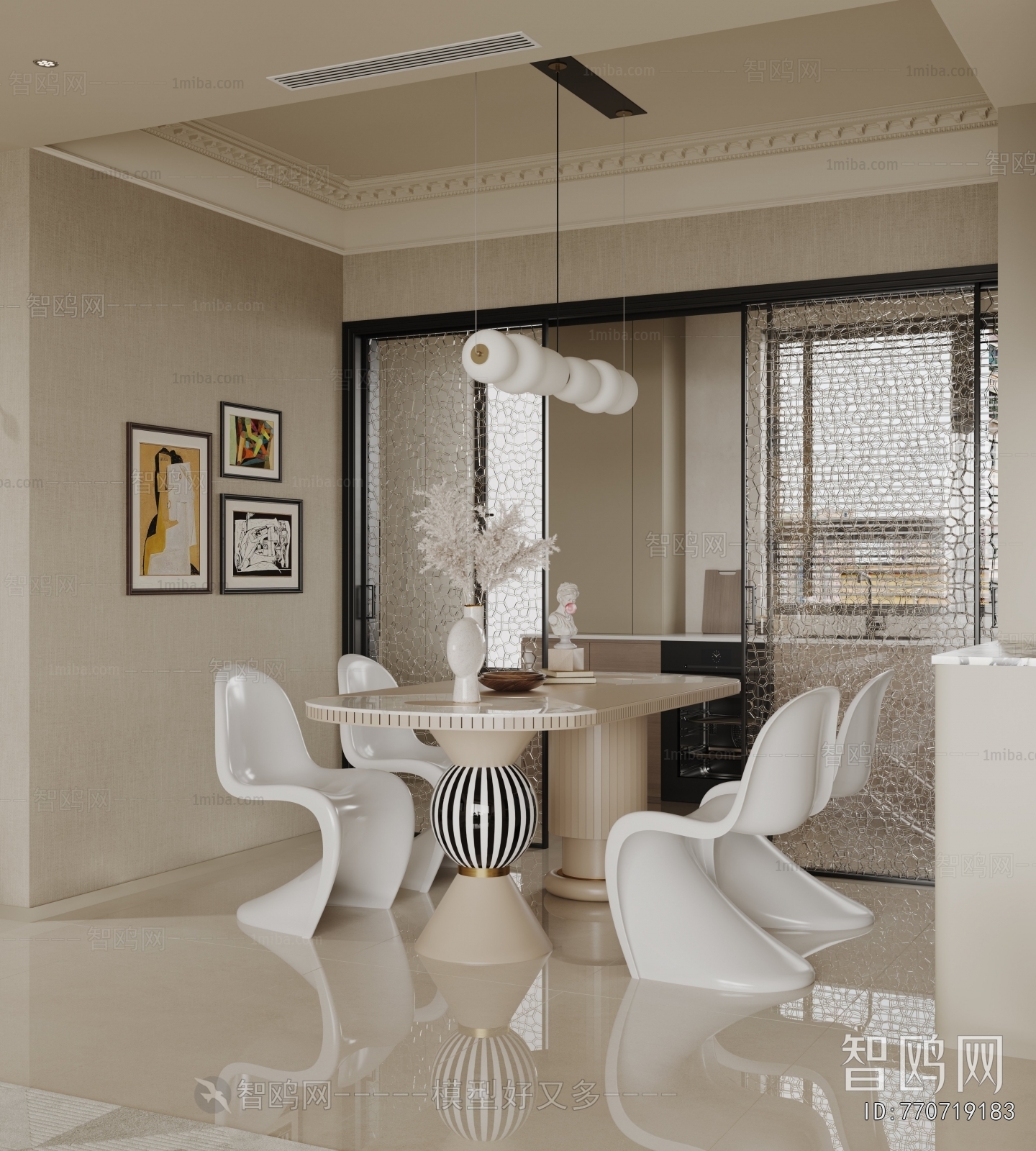 French Style Dining Room