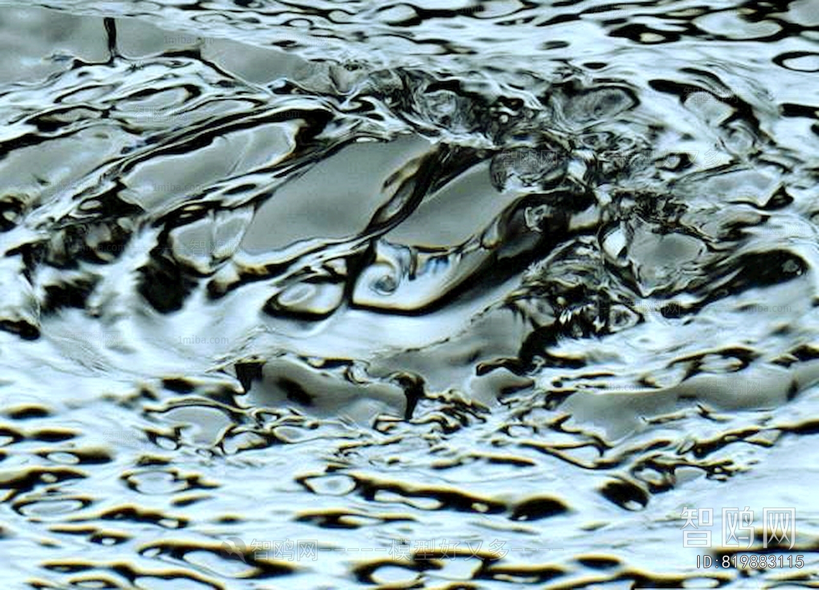 水波纹水景