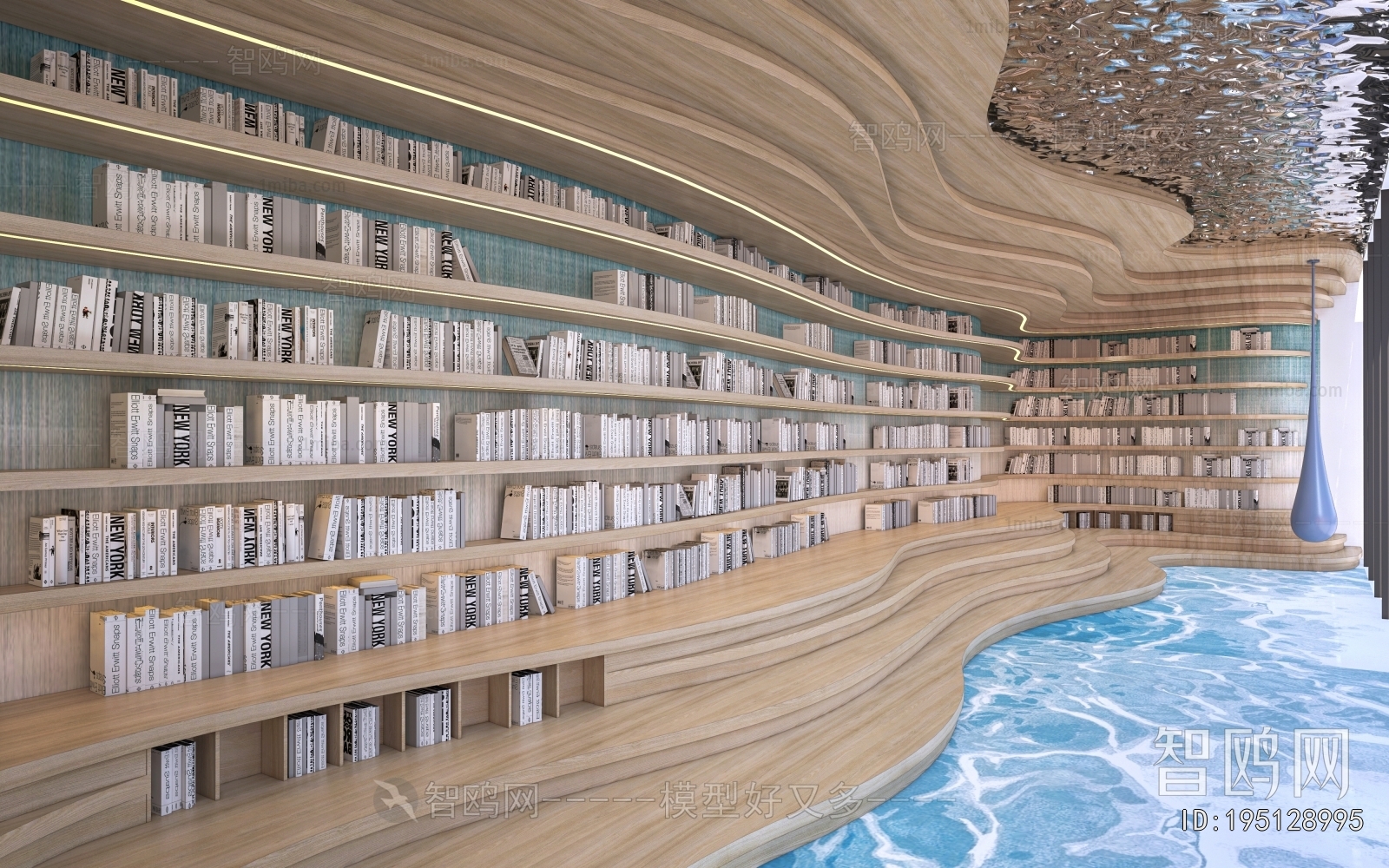 Modern Bookstore Book Bar